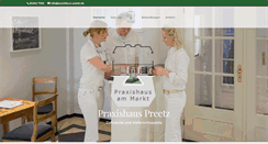 Desktop Screenshot of praxishaus-preetz.de