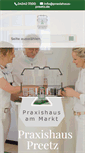 Mobile Screenshot of praxishaus-preetz.de